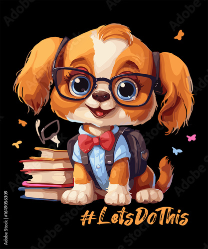 Dog back to school design for teacher and students who love dogs and surprise your classroom in your first day of school, Perfect Gift Idea for Boys Girls Teachers dog lovers, and owners to celebrate 