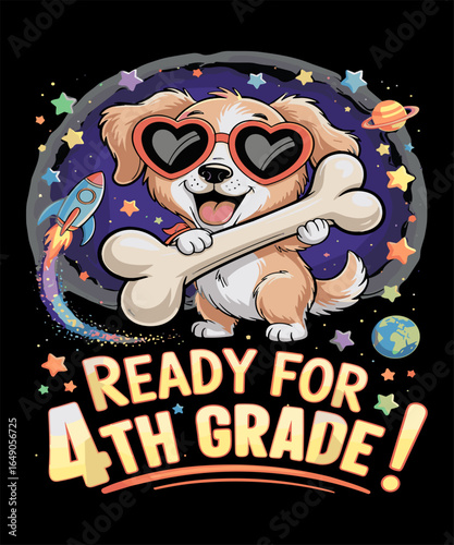 Dog back to school design for teacher and students who love dogs and surprise your classroom in your first day of school, Perfect Gift Idea for Boys Girls Teachers dog lovers, and owners to celebrate 