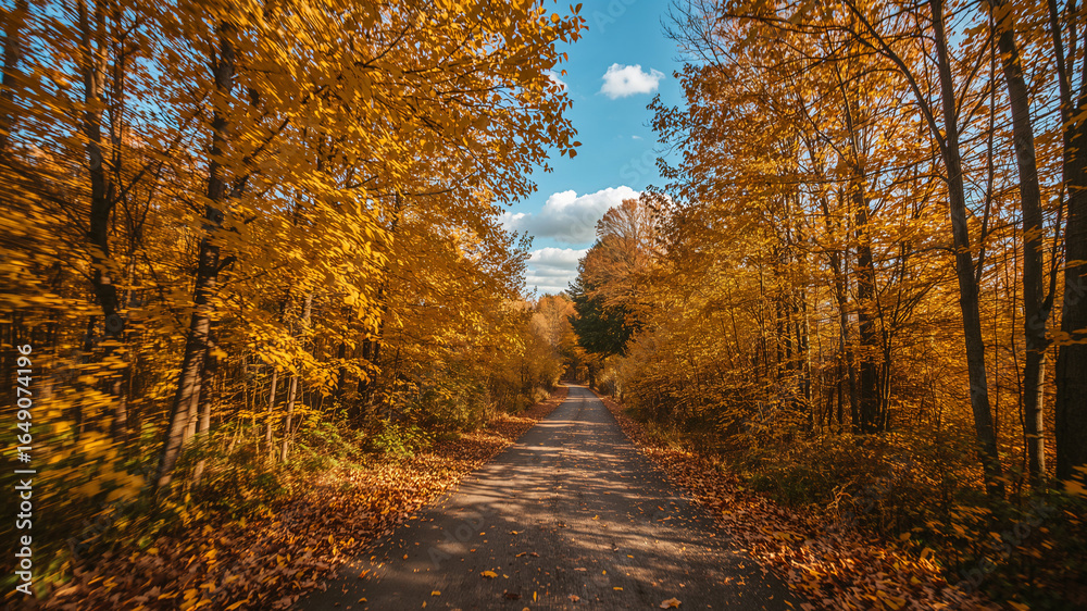 Fototapeta premium Autumn Road