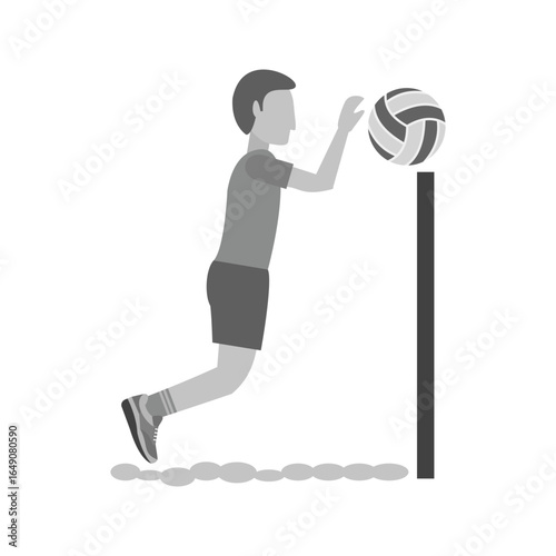 Volleyball Player Setting