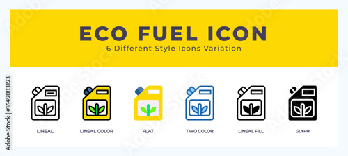 Eco fuel symbol. vector icon symbol. logo illustration. vector graphics