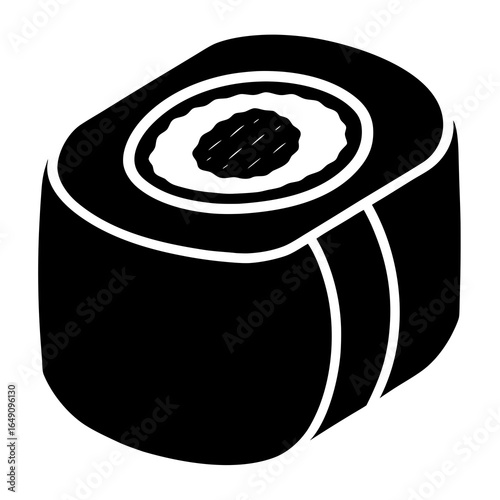 vector illustration of a chocolate cake