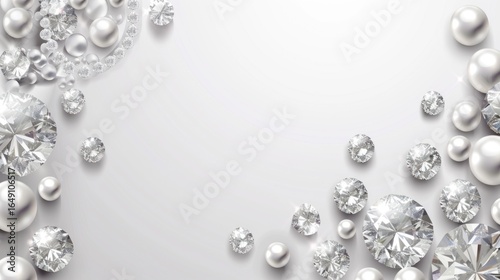 Diamonds and Pearls Border