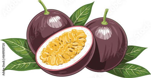 passion fruit isolated on transparent png vector.fruit, passion, nourishment, isolated, healthy, juicy, tropical, vitamin, food, fresh, natural, organic, ripe, sweet, colourful, favor, health, 