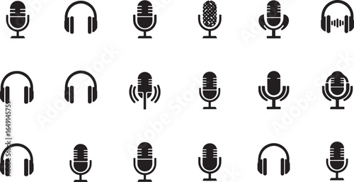 Music, Party, and Celebration Icon Set