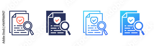Verification icon sheet multi style collection