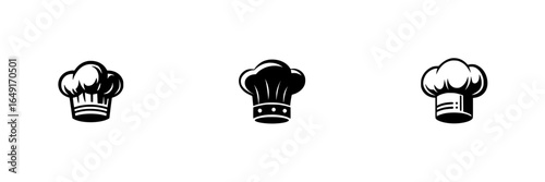 Different styles of chef hats representing culinary creativity and diverse cooking traditions in the kitchen setting