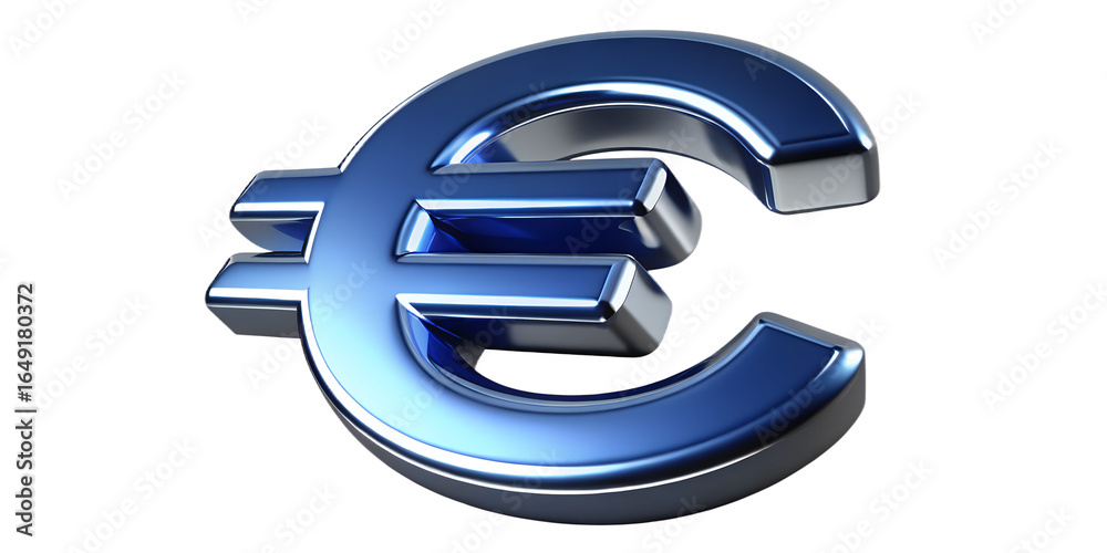 Obraz premium 3d euro symbol