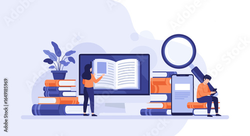 Digital education and online learning resources for modern students