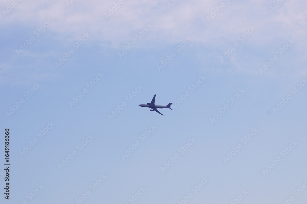 airplane in the sky airplane in the sky