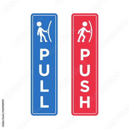 Pull and Push Door Signs