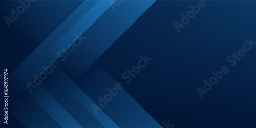 Black dark navy blue silver abstract pattern background. Geometric shape. Line triangle angle fold polygon diamond 3D. Color gradient ombre. Rough vector