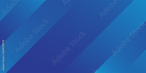 Abstract blue background with diagonal lines. Dynamic shapes composition. Vector illustration