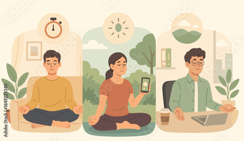 Finding balance between mindfulness, technology, and productivity in daily life activities