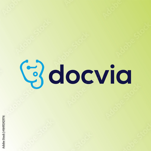 Docvia  - Healthcare Logo