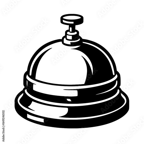 Ring for Service: Classic Bell for Hotels and Reception