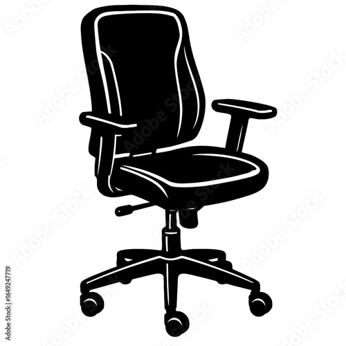 Modern Ergonomic Office Chair: Comfortable Seating for Business and Home Workspaces