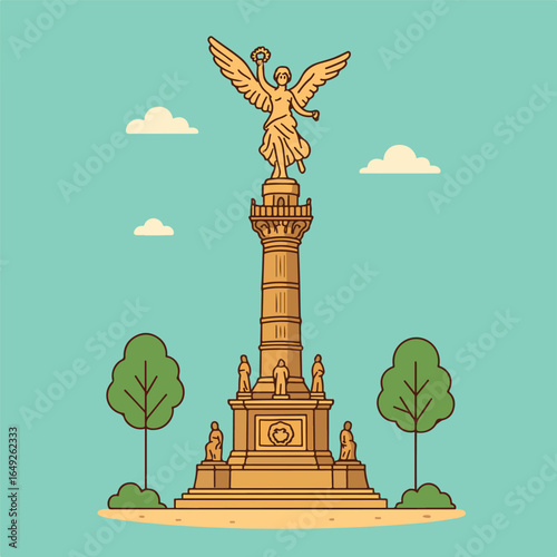 Angel de la independencia ciudad de mexico angel of the independency mexico city