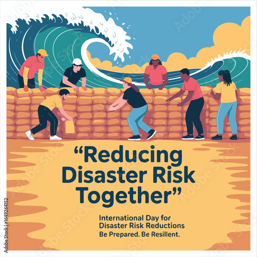 "Global Awareness Flyer for International Day of Disaster Risk Reduction"