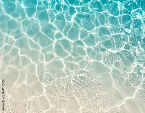 浅瀬の水面パターン