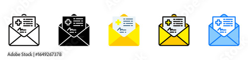 Sick Leave icon multiple style 