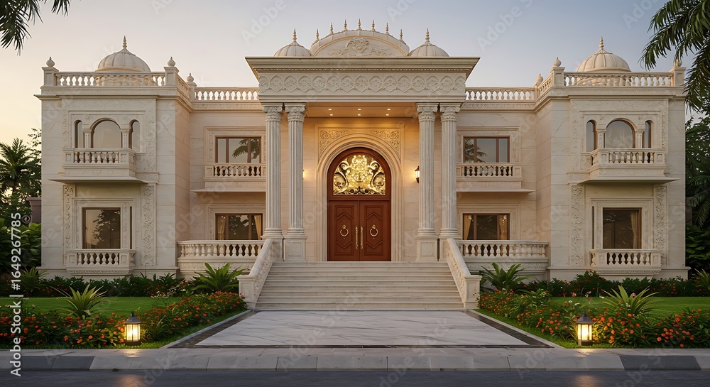 Obraz premium Experience the modern home with striking details