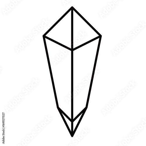 シンプルな宝石のイラスト