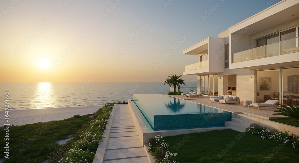 Fototapeta premium Timeless grand design showcasing impressive craftsmanship