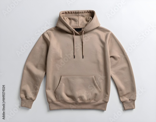 Brown jacket isolated on white