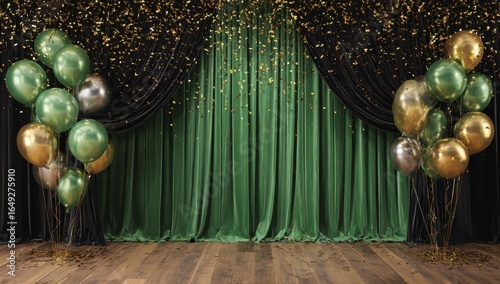 green christmas tree