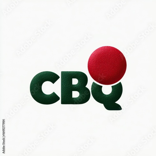 Modern logo design featuring bold letters and a red circle element representing unique branding for a company or initiative