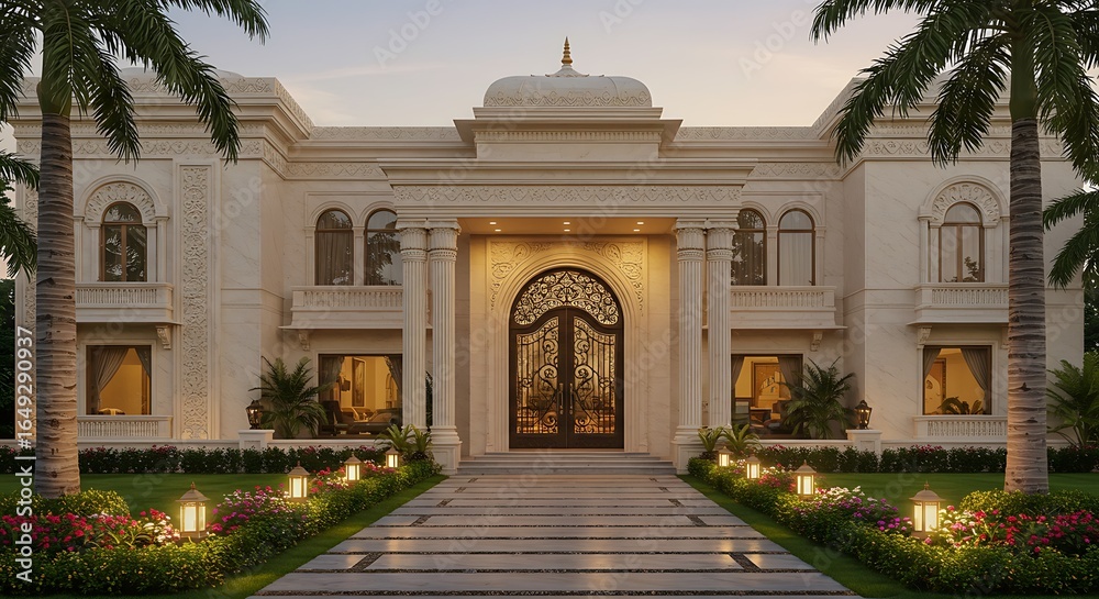 Obraz premium Timeless grand design showcasing exceptional craftsmanship