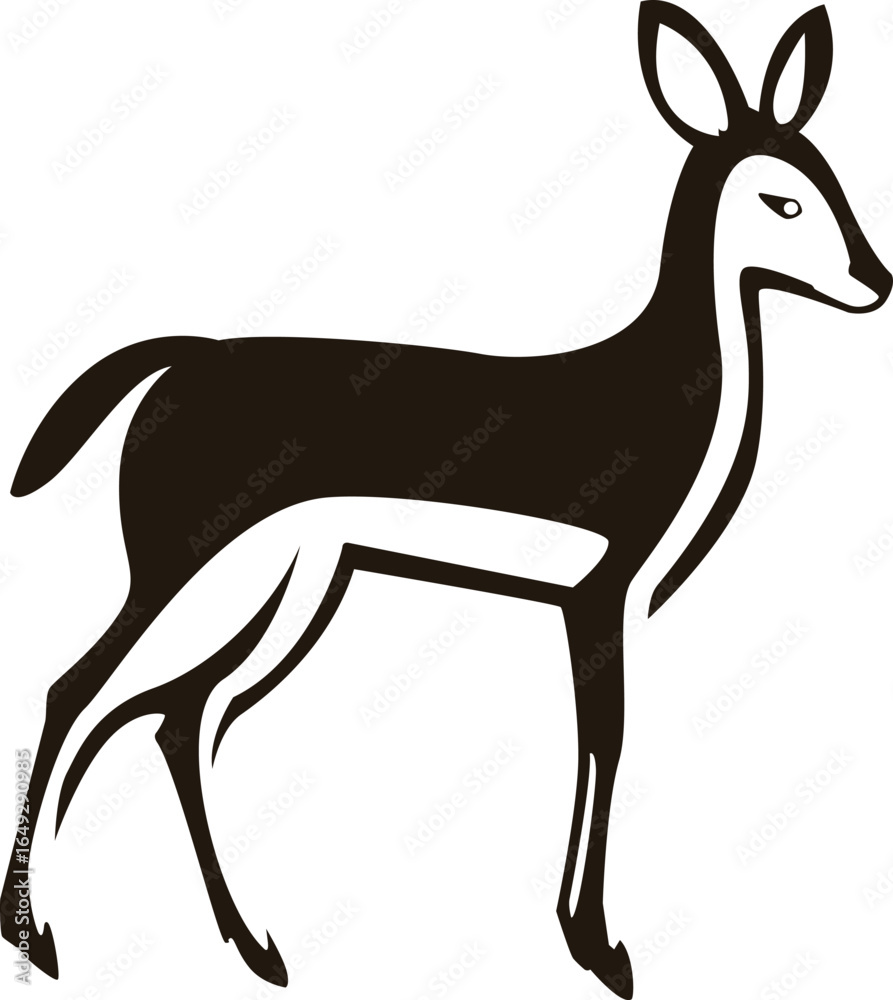 Obraz premium Deer Animal Illustration 