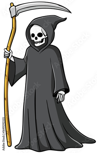 Hooded Reaper Character
