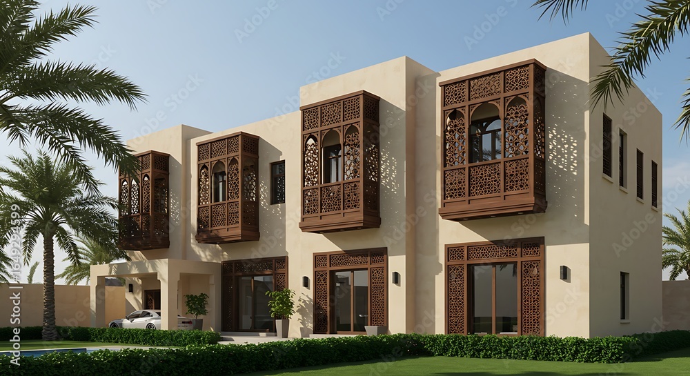 Obraz premium Experience inviting a exclusive home with striking details