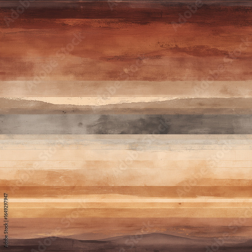 Seamless Rammed Earth Wall Texture in Traditional Japanese Style