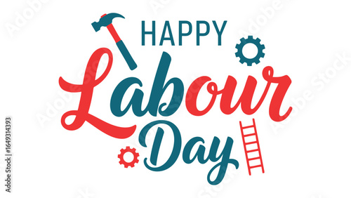Happy Labour Day: Celebrate Labour Day with a vibrant illustration, symbolizing hard work, dedication, and the contributions of workers. 