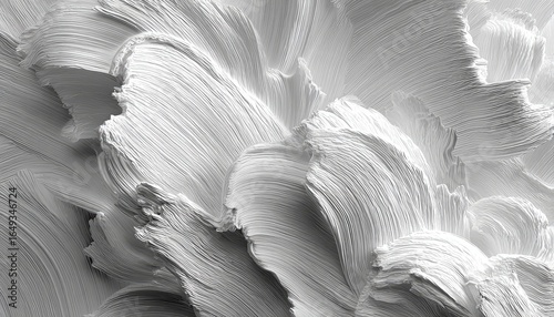 Abstract white paint strokes (1)