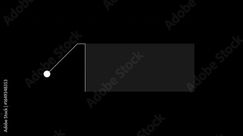 Animated callout elements and HUD graphics. Callout elements designed for text highlighting and user interface projects.