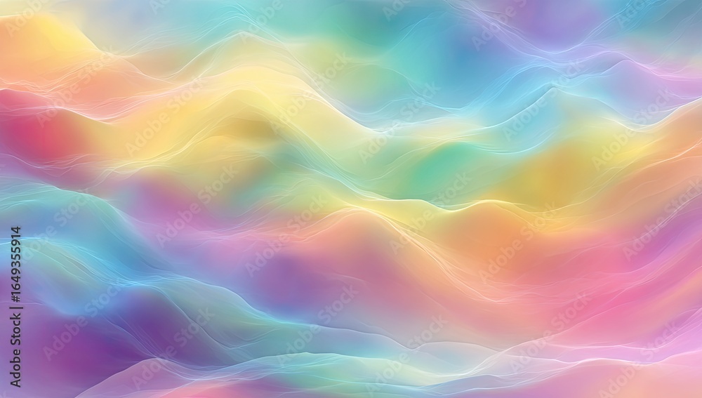 Obraz premium Abstract colorful wavy background