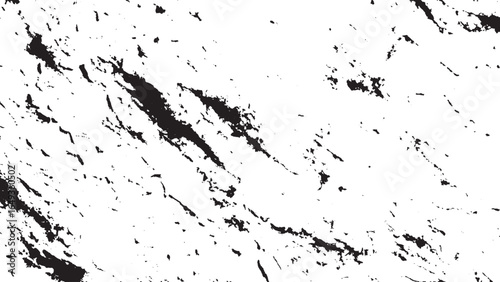 Coal dust and ash texture top view isolated on white background. Top view of black coal dust texture isolated on clean white surface. 