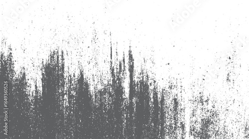 Black powder coal dust texture isolated on white background top view. Coal dust powder texture top view isolated on clean white background. 
