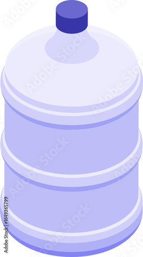 Water Purification Isometric Icon Set – Filtration, Treatment, and Clean Water Solutions