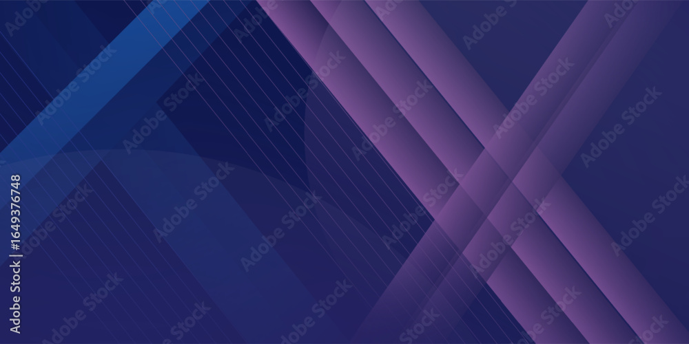 Obraz premium Best art backgroun whit mesh. Illustration high computer technology on purple and dark blue gradient background. simple mode