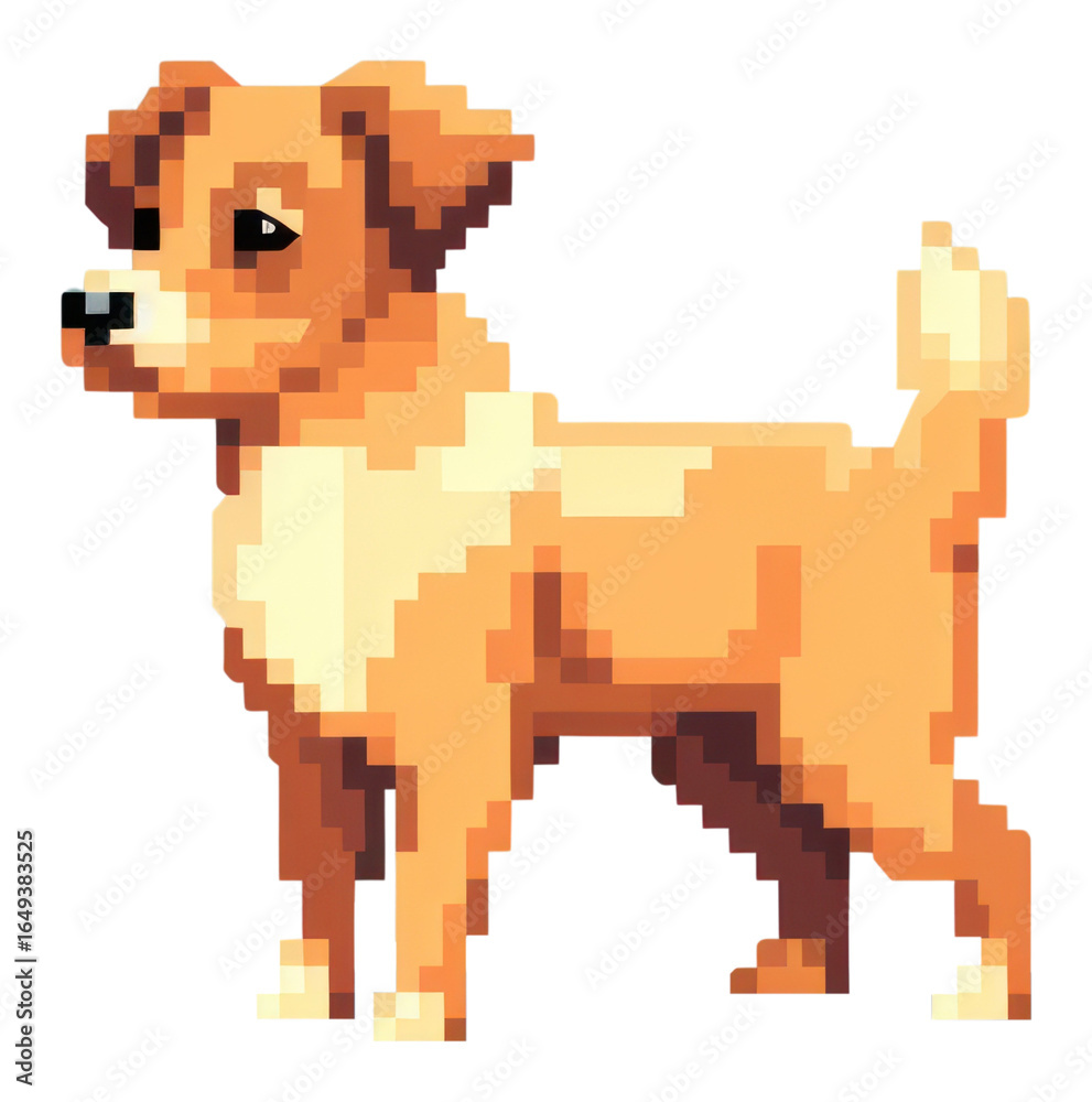Obraz premium PNG Dog mammal animal puppy.