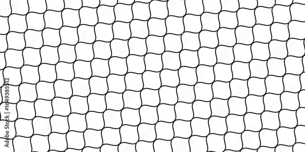 Fototapeta premium Modern net background for sports. Seamless pattern for sportswear or soccer goal art abstract modern