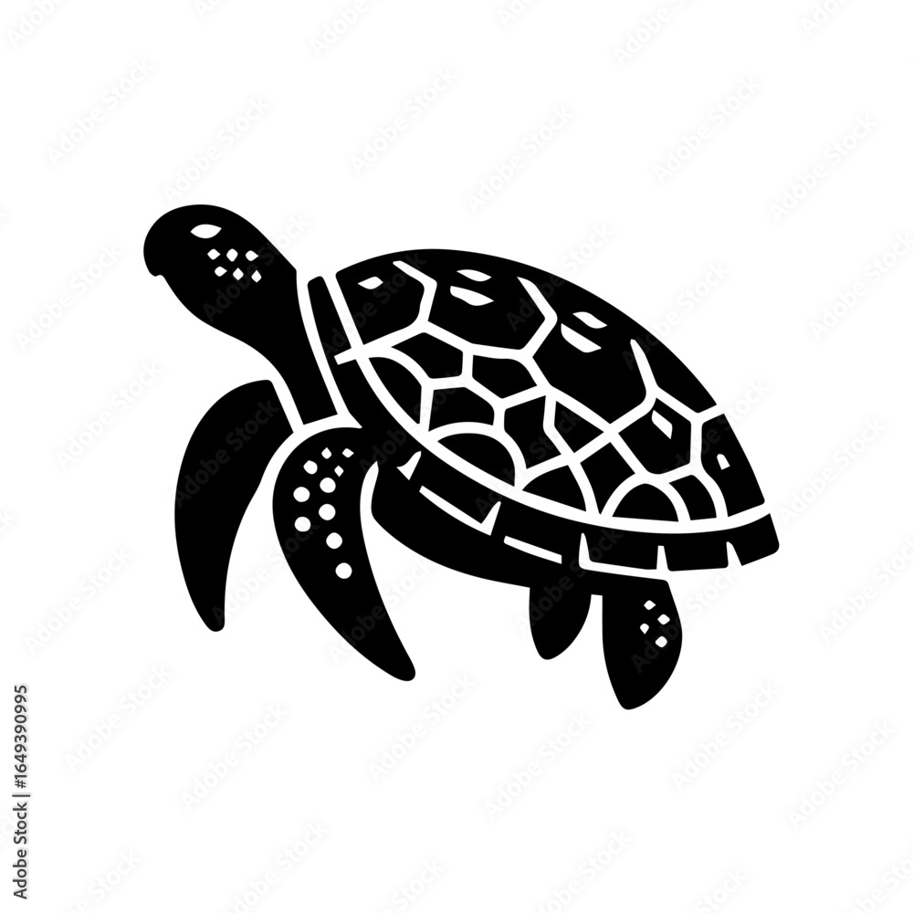 Fototapeta premium turtle vector illustration