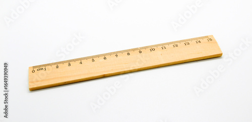 ruler and pencil
