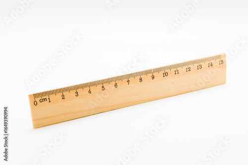 ruler isolated on white background