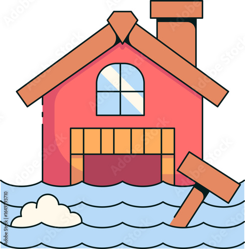 Flood Icon Illustrations